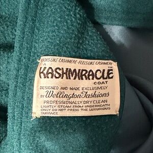 Kashmiracle Teal Coat